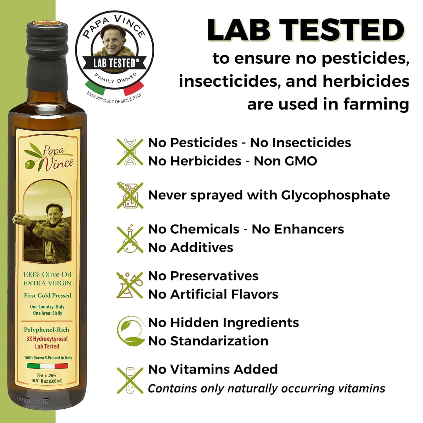 Papa Vince Olive Oil Extra Virgin