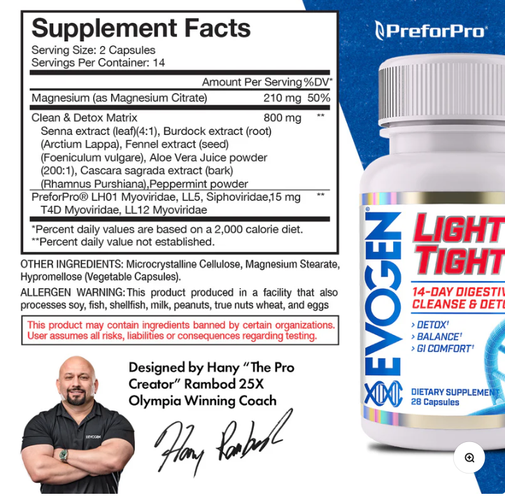 Evogen Light and Tight