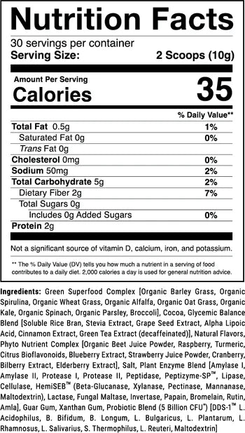 1st Phorm Opti-Greens 50