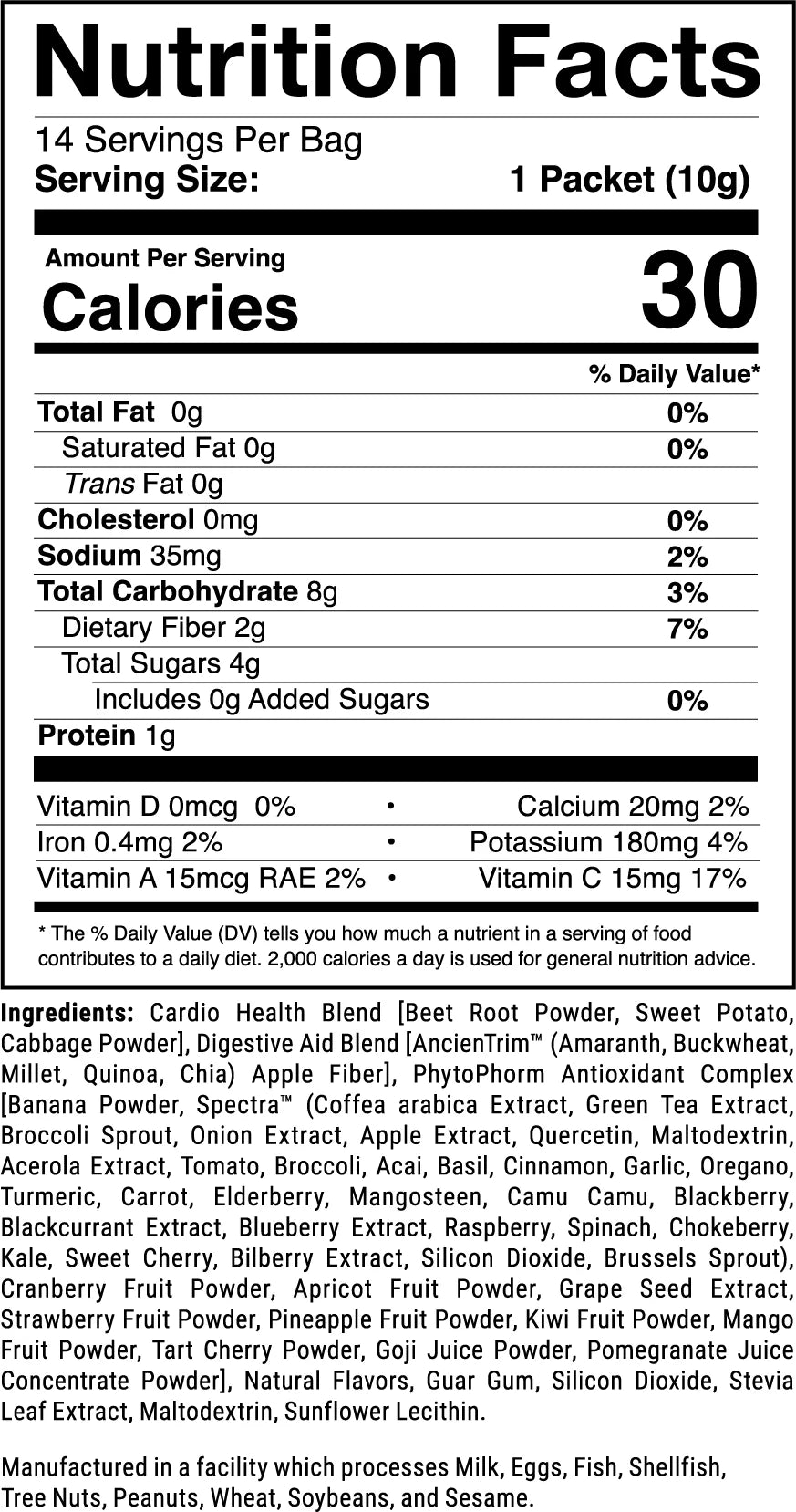 1st Phorm Opti-Reds Stick Packs