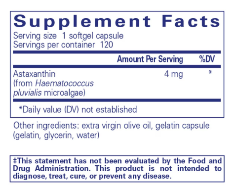 Pure Encapsulations Astaxanthin