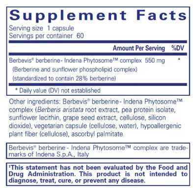 Pure Encapsulations Berberine UltraSorb