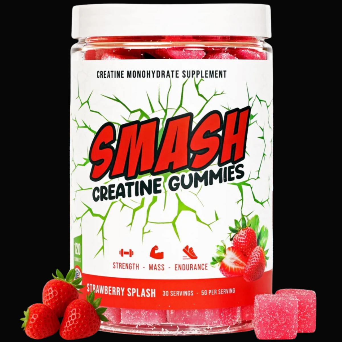 SMASH Creatine Monohydrate Gummies