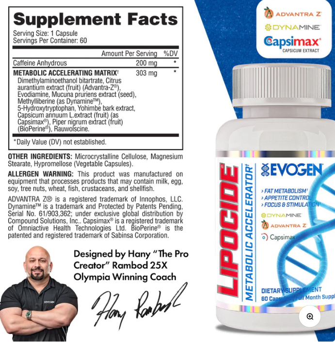 Evogen Lipocide (Pills)