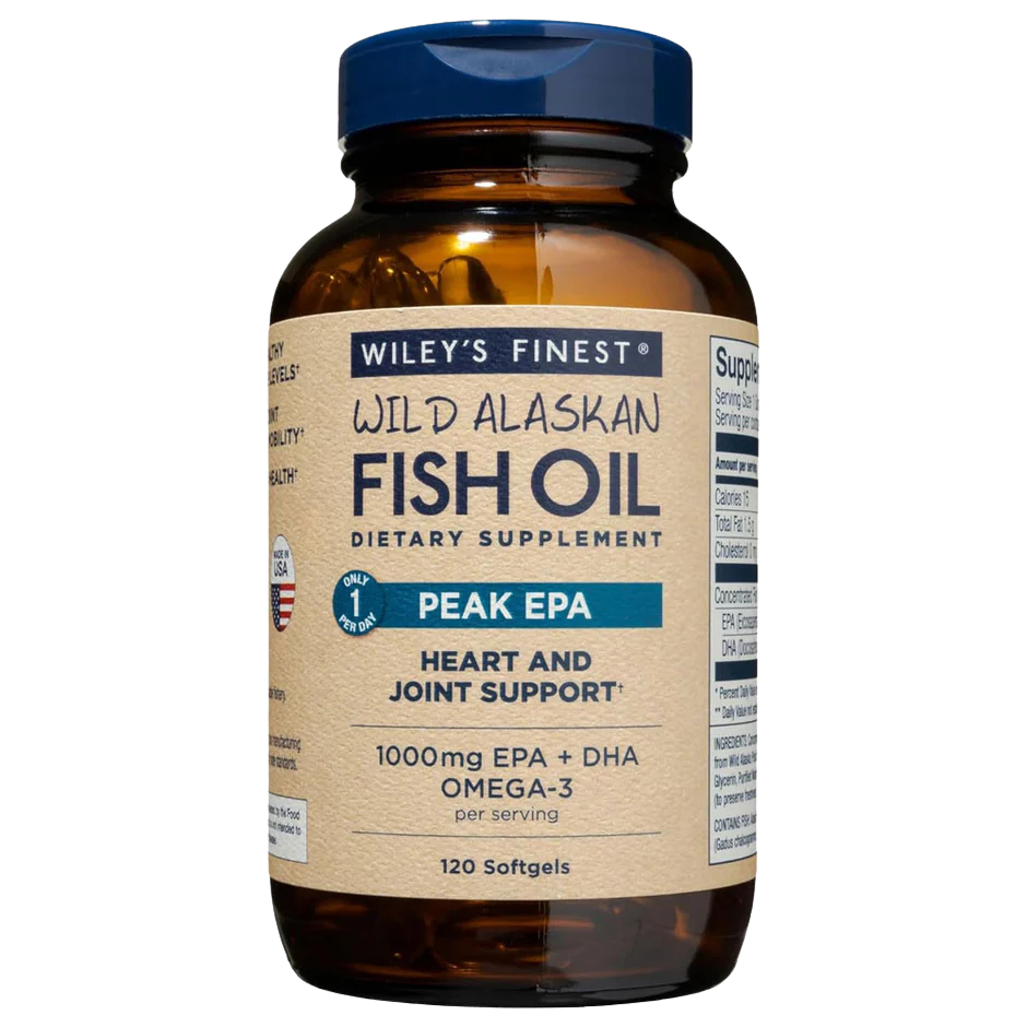 Wiley's Finest Wild Alaskan Fish Oil Peak EPA