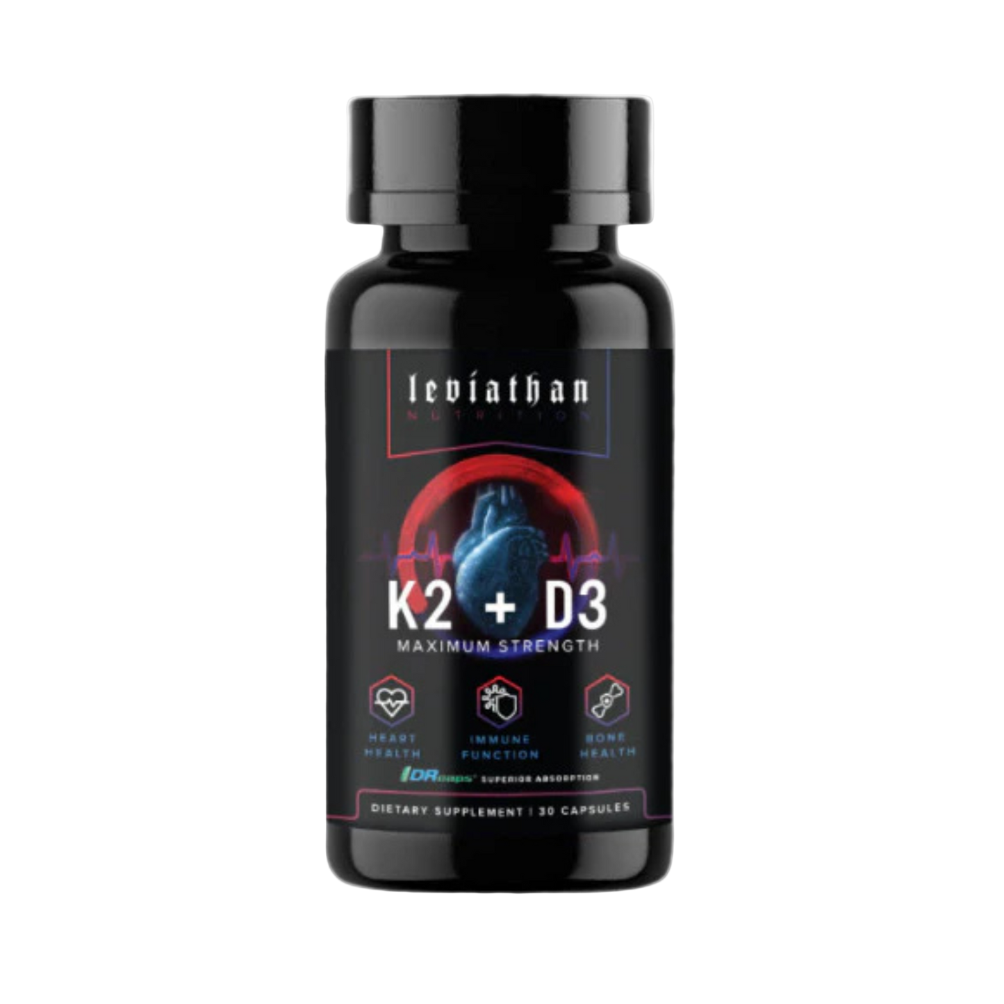 Leviathan Nutrition K2+D3
