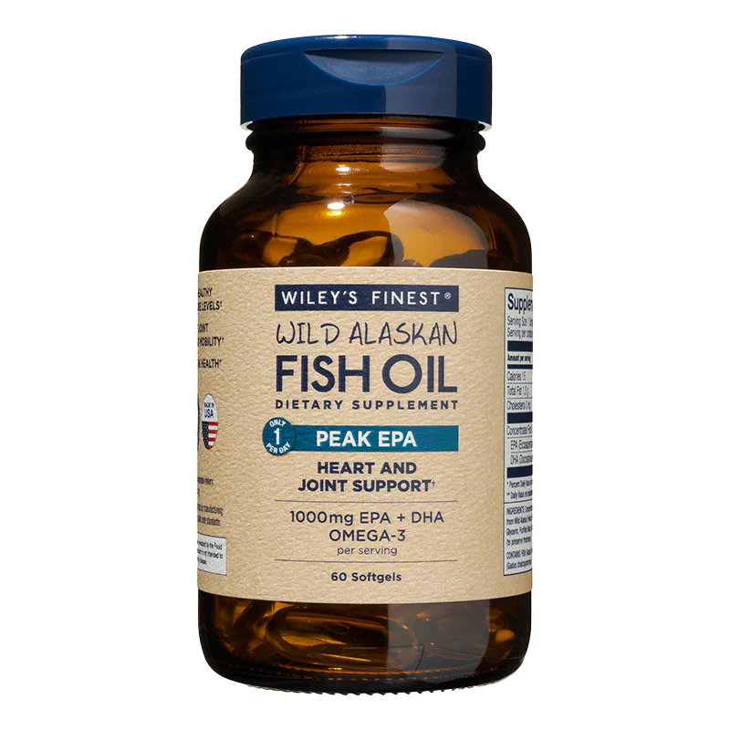 Wiley's Finest Wild Alaskan Fish Oil Peak EPA
