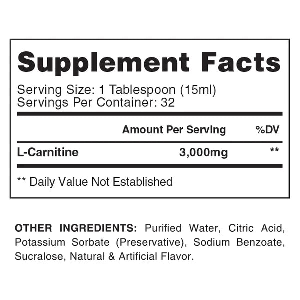 LIQUID CARNITINE 3000