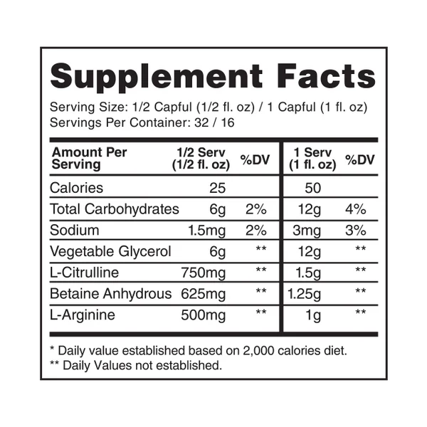 PROVEN PUMP ADVANCED LIQUID - MUSCLE VOLUMIZER