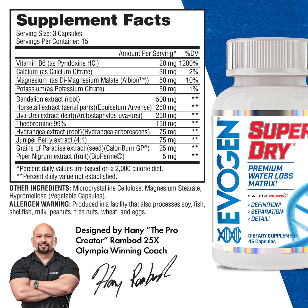 Super Dry - Premium Water Control Matrix