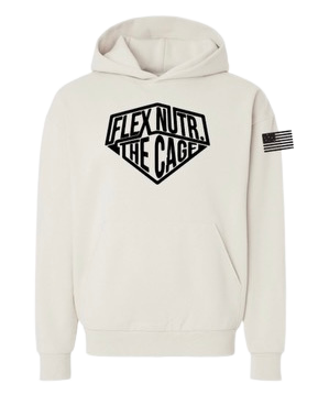Flex Nutrition Hoodie Beige