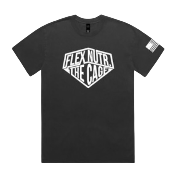 Flex Nutrition Heavyweight T Shirt Black