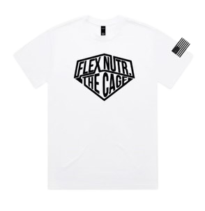Flex Nutrition Heavyweight T Shirt White