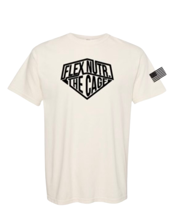 Flex Nutrition Lightweight T Shirt Cream
