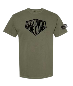 Flex Nutrition Lightweight T Shirt Army Green