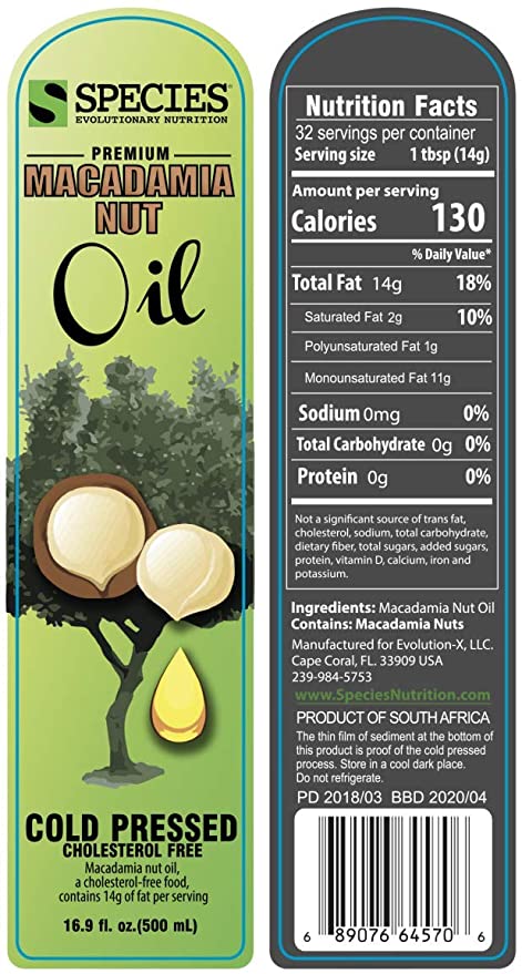MACADAMIA NUT OIL