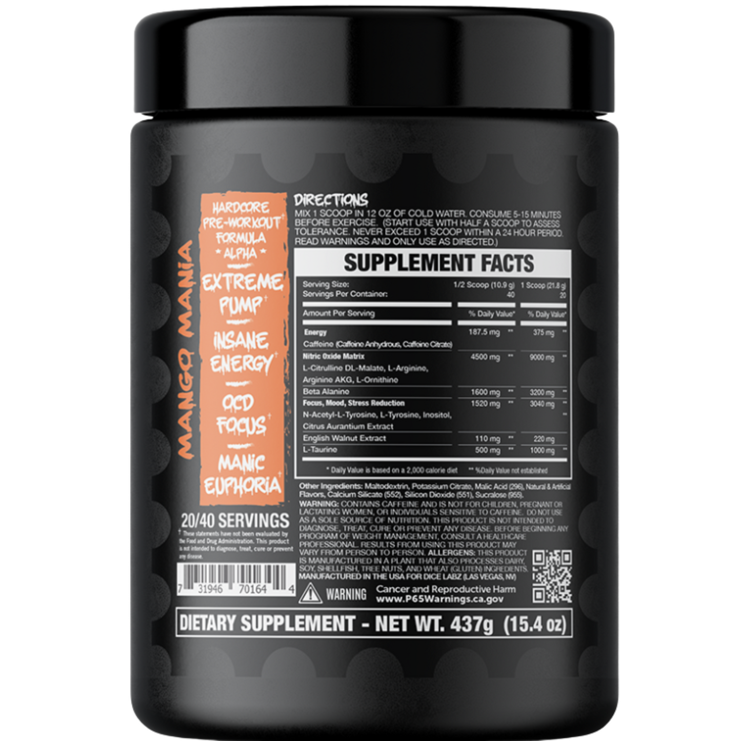 Smak Pre Workout