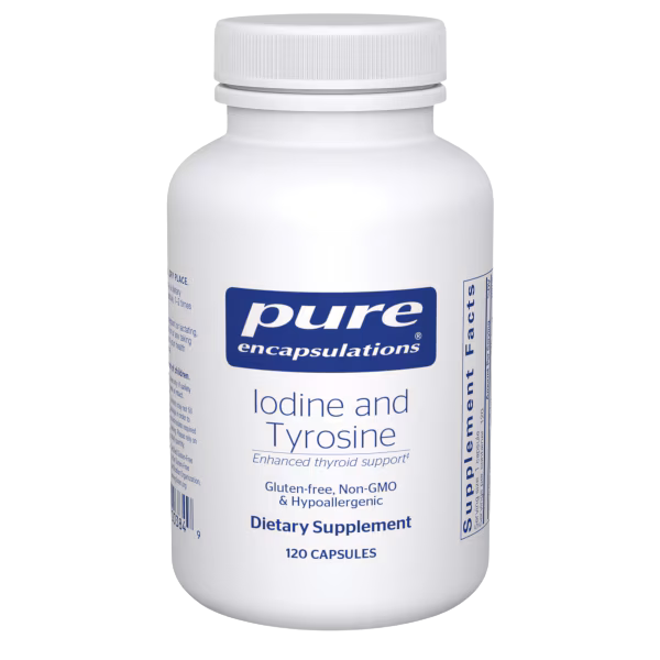 Pure Encapsulations Iodine and Tyrosine