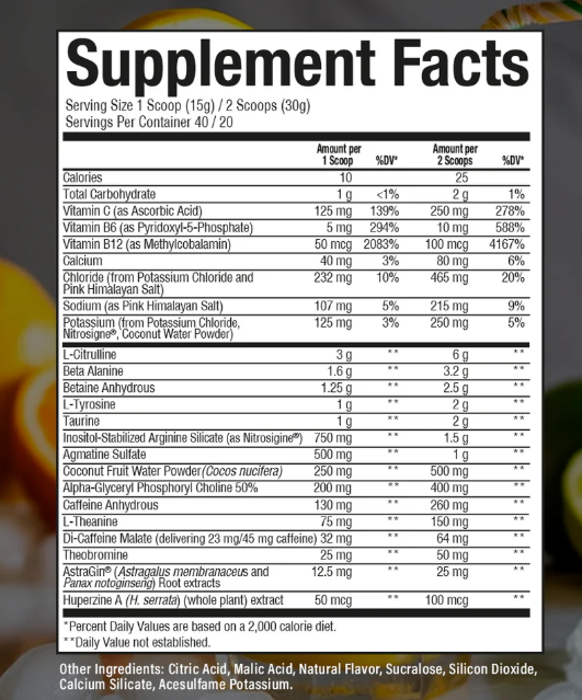 BUM Thavage Pre Workout