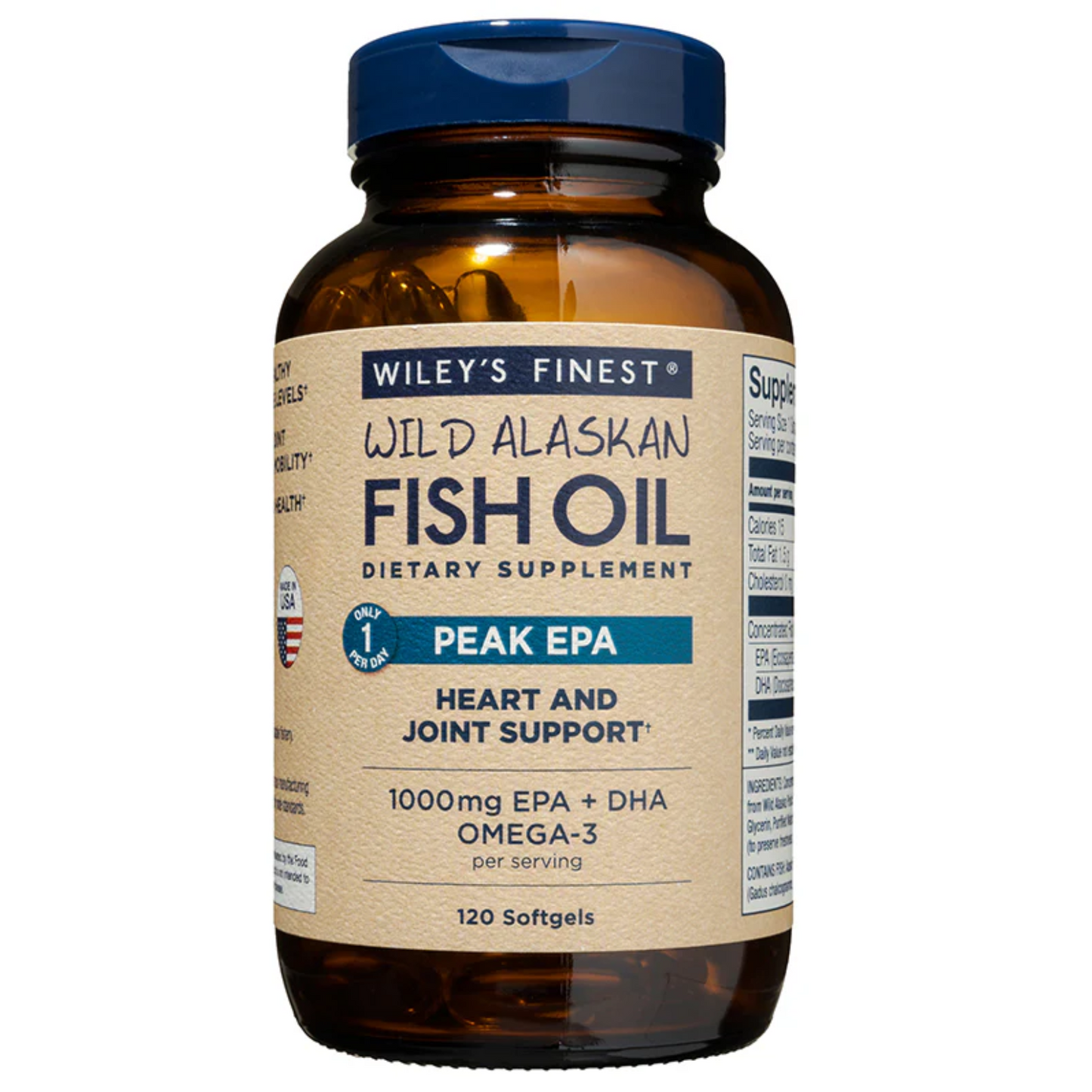 Wiley's Finest Wild Alaskan Fish Oil