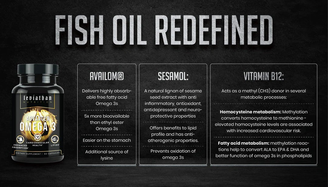 Leviathan Advanced Omega 3