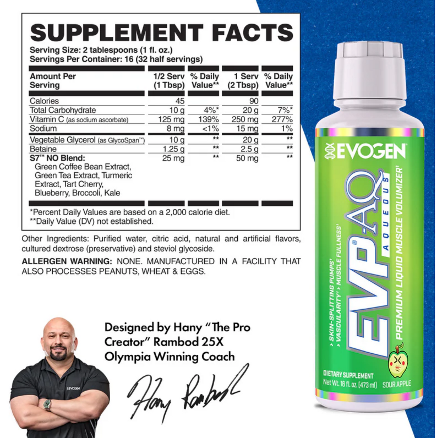 Evogen EVP AQ