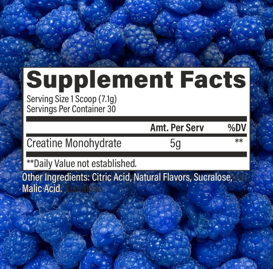 Raw Creatine Monohydrate