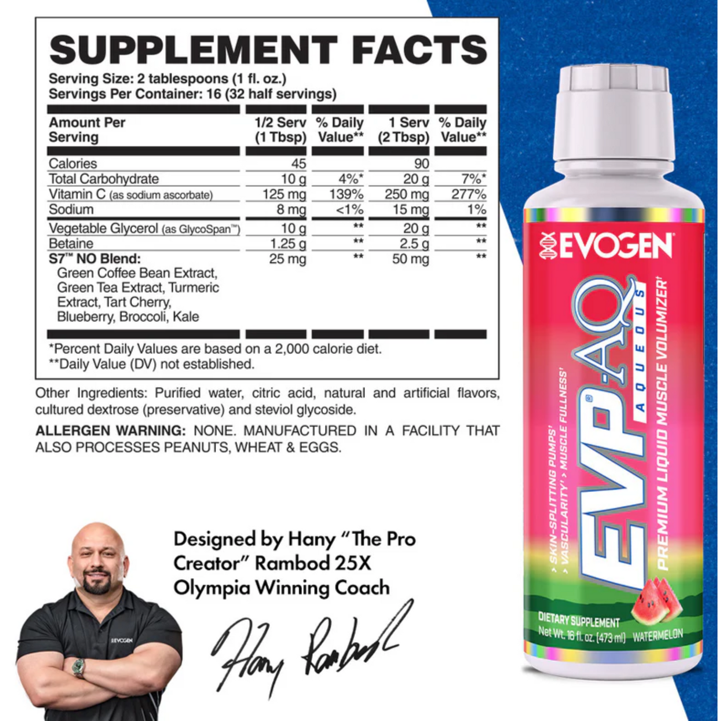 Evogen EVP AQ