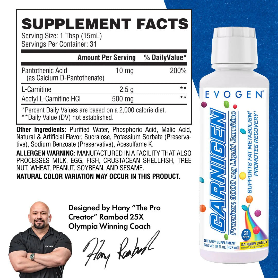 Evogen Carnigen Carnitine