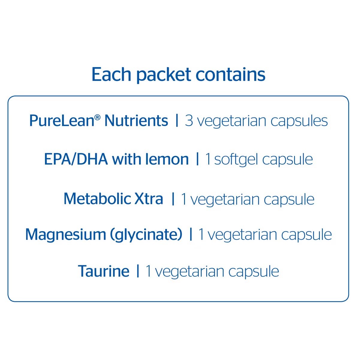 Pure Encapsulations PureLean Pure Pack