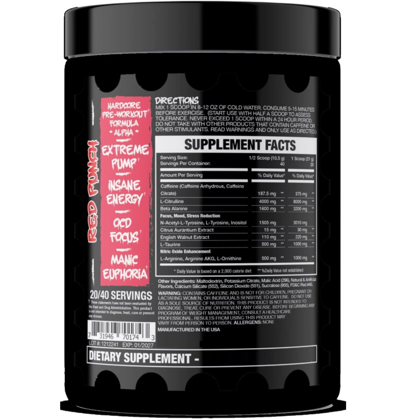 Smak Pre Workout
