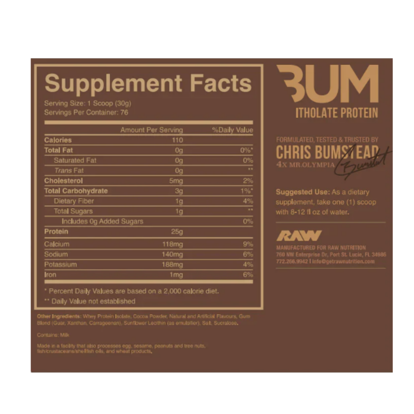 BUM Raw 5lb