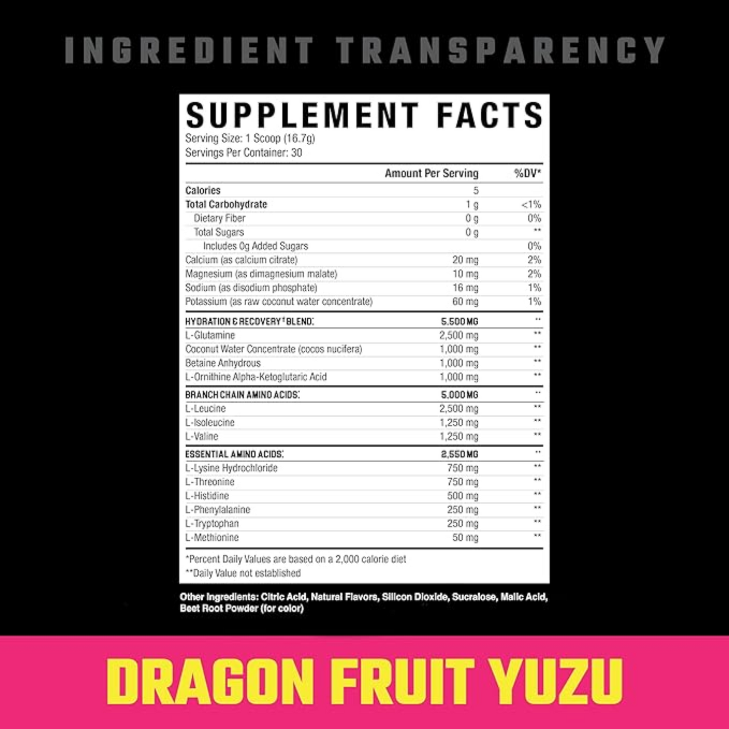 Axe & Sledge The Grind EAA + BCAA Powder | Muscle Recovery & Electrolyte Hydration | Stimulant-Free