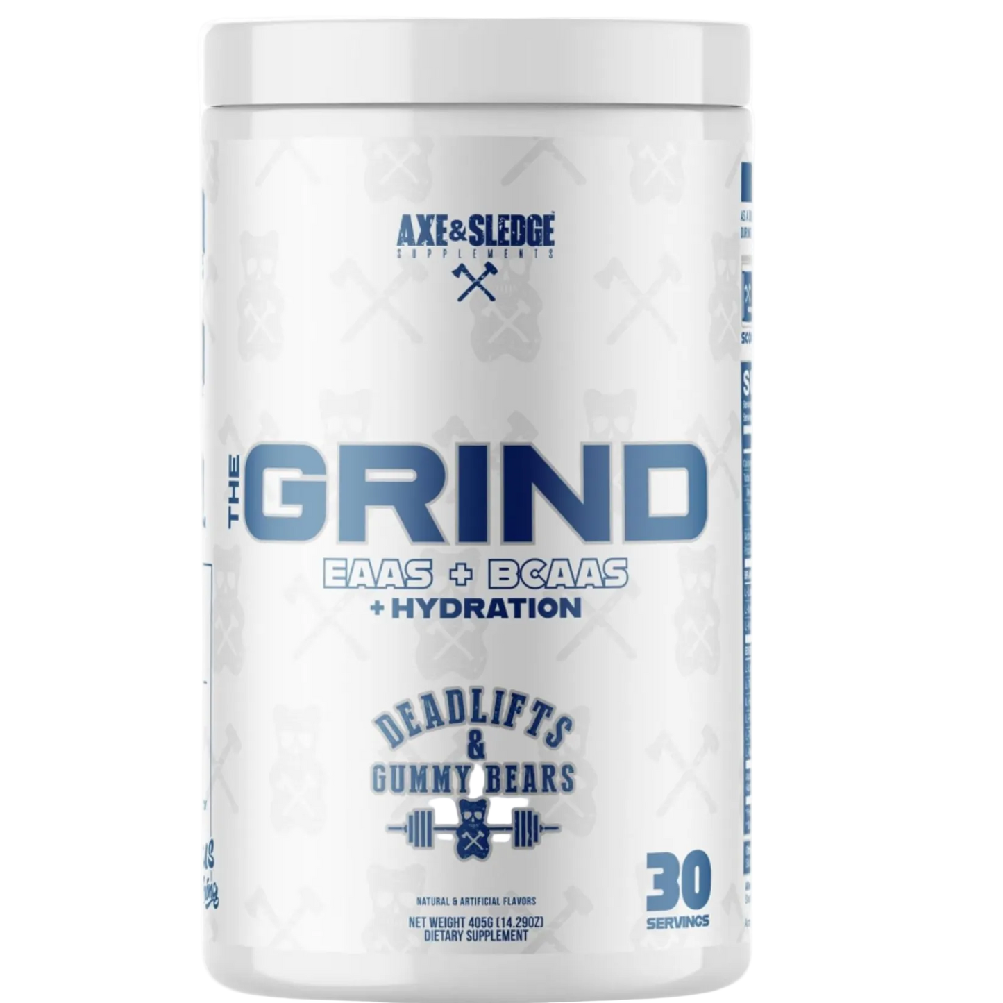 Axe & Sledge The Grind EAA + BCAA Powder | Muscle Recovery & Electrolyte Hydration | Stimulant-Free
