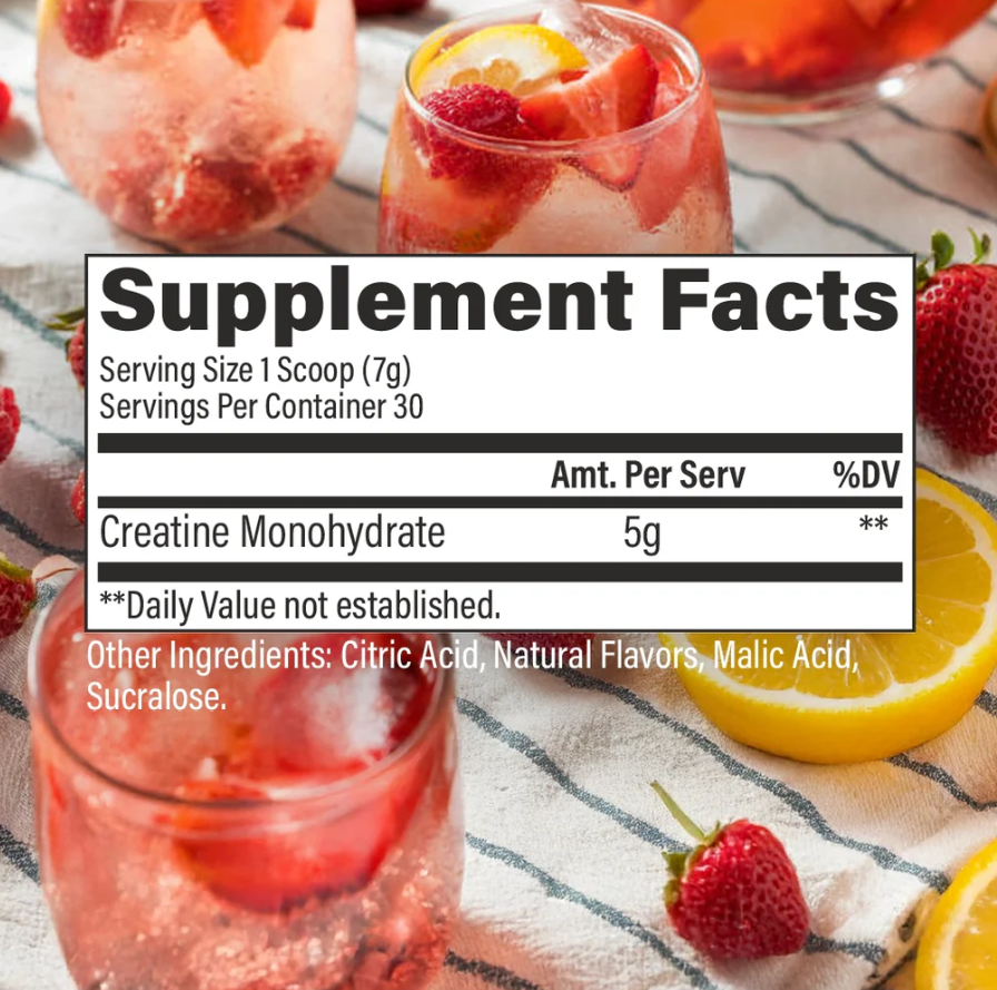 Raw Creatine Monohydrate